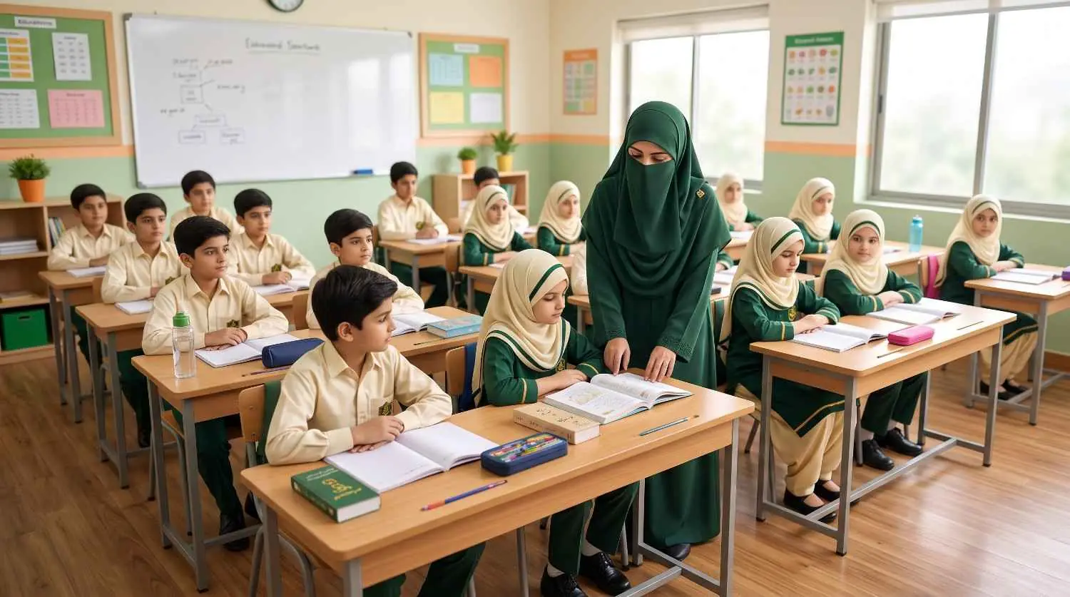 Sanabil Education System classroom learning